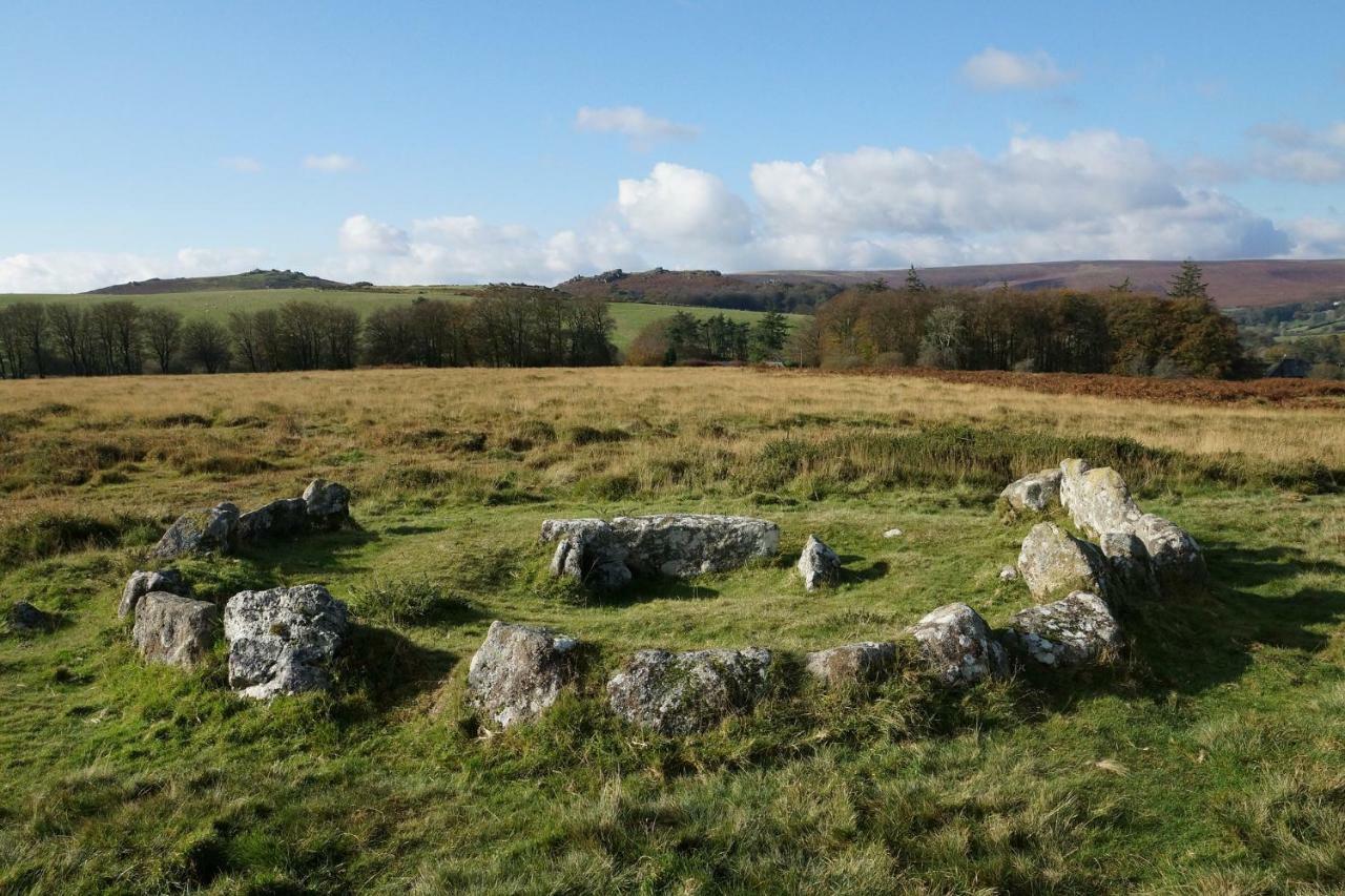 Heathergate Cottage Dartmoor Bnb Lydford Esterno foto